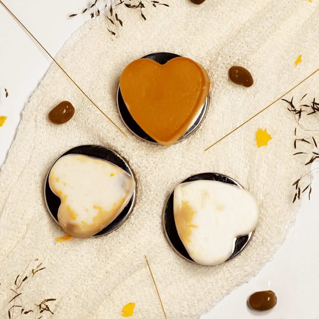 Heart Shape Organic Shea Butter Based Soap
